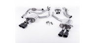 Milltek B9 Res Cat Back Exhaust (w/o Sport Diff)